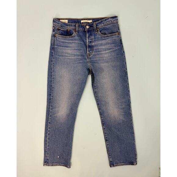 Levi's Women's Wedgie Straight Jeans 28Wx26L - Picture 6 of 8